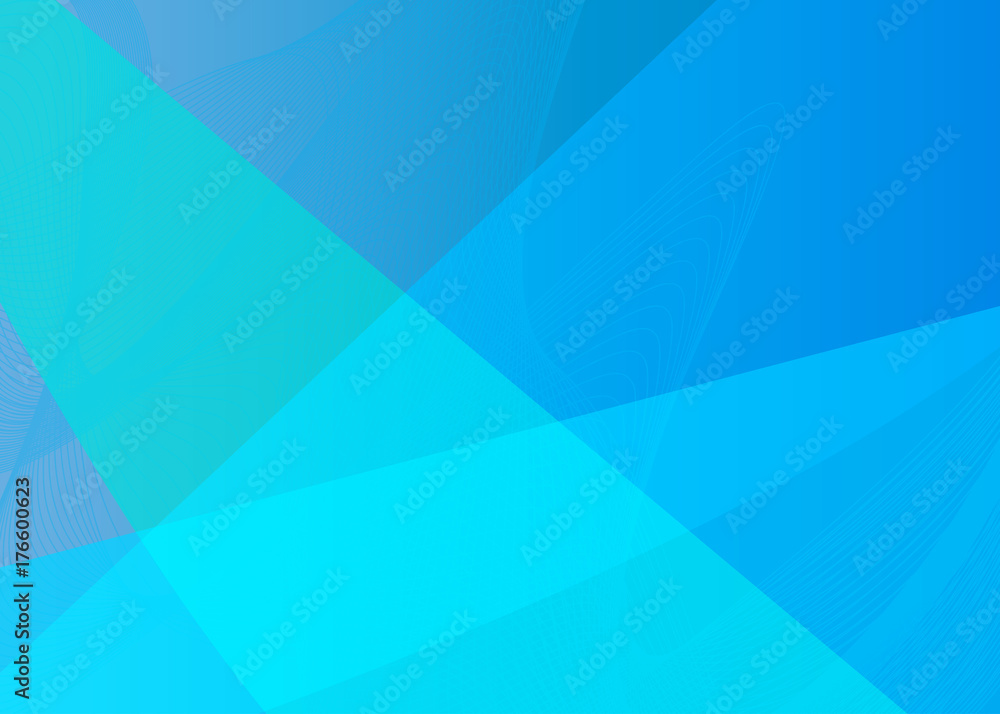 Obraz premium Blue Dynamic Abstract Background with copy space