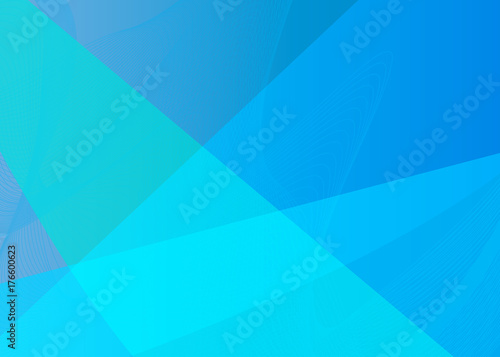 Blue Dynamic Abstract Background with copy space