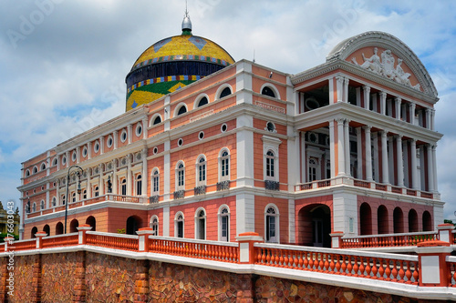 Brazil Manaus teatro amazonas photo