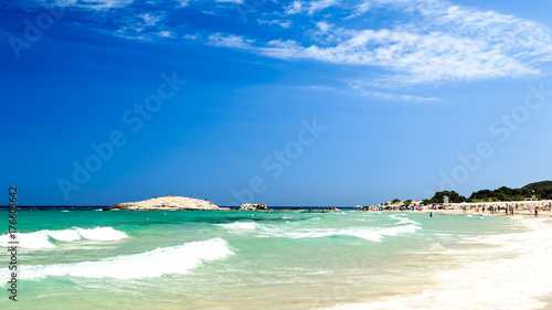 Fototapeta Naklejka Na Ścianę i Meble -  The beach of Costa Rei, Sardinia