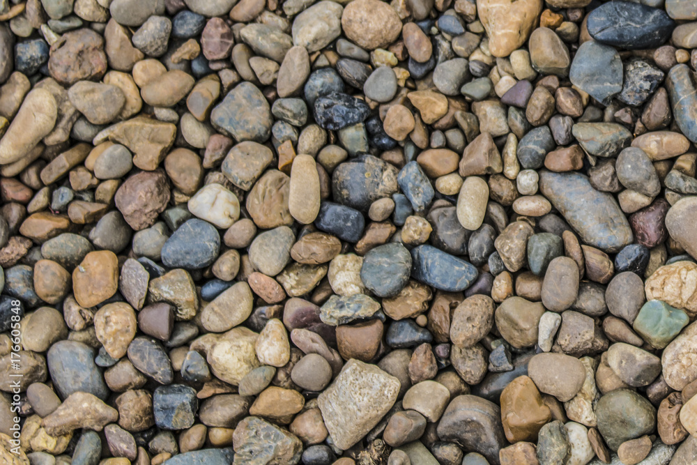 Road of multi-colored stones of a round shape background image Road of multi-colored stones of a round shape background image