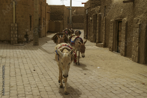 Street view in Timbuktu, Mali -July, 2009