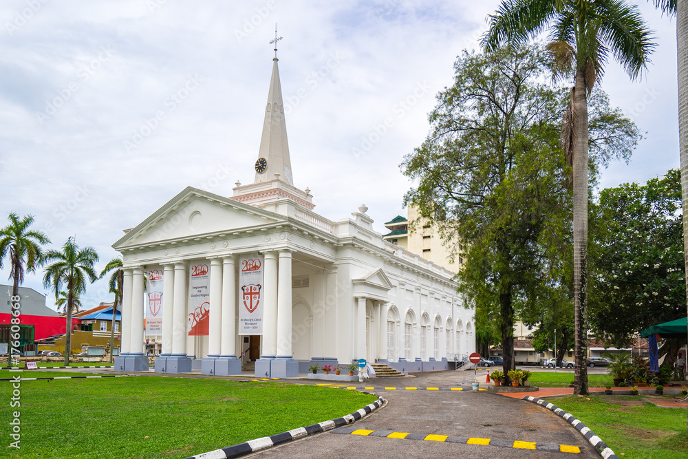 St. George's Church at George Town, Penang, Malaysia
