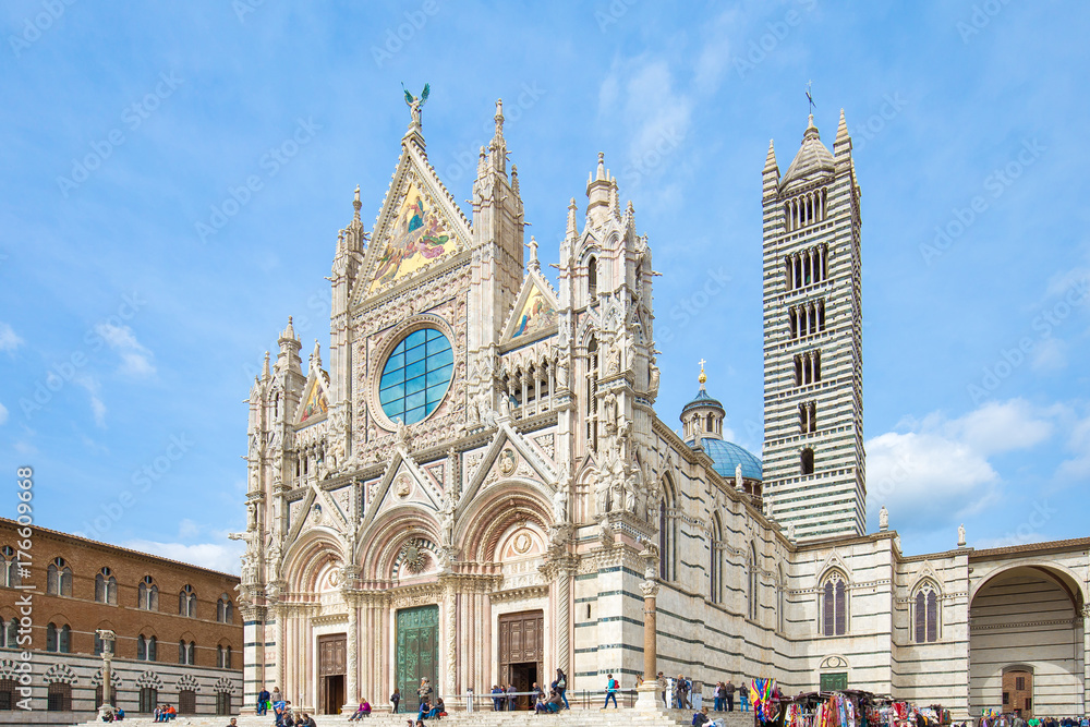 Siena Cathedral in Siena, Tuscany, Italy