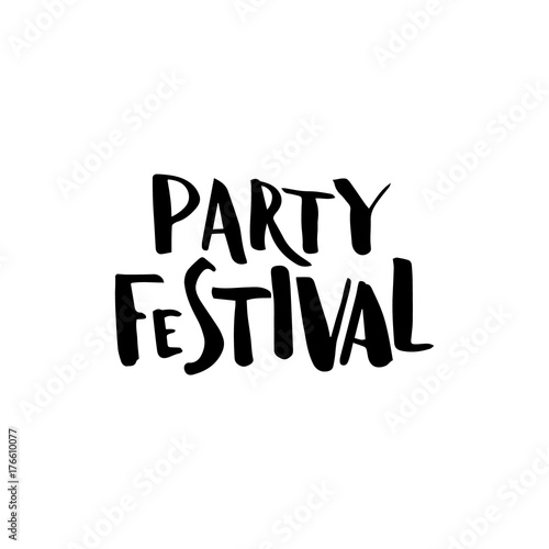 Merry Christmas card with calligraphy Party Festival. Template for Greetings, Congratulations, Housewarming posters, Invitations, Photo overlays. Vector illustration