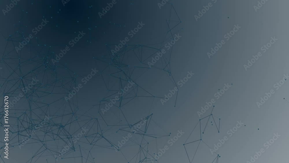 Futuristic technology abstract background. Beautiful blue plexus . Loop Animation. Business Concept. Science, medicine and technology Futuristic technology abstract background. Beautiful blue plexus . Loop Animation. Business Concept. Science, medicine and technology