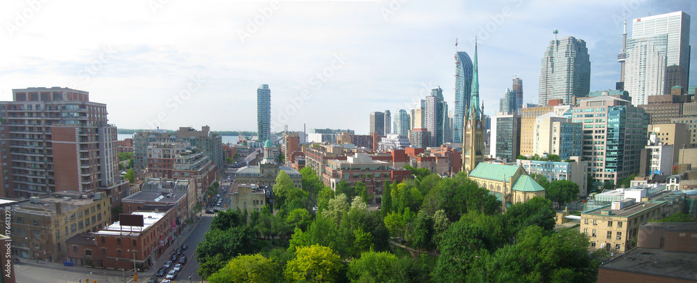 Fototapeta premium Architektura Toronto, Kanada