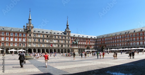 Beautiful architecture of Madrid, Spain