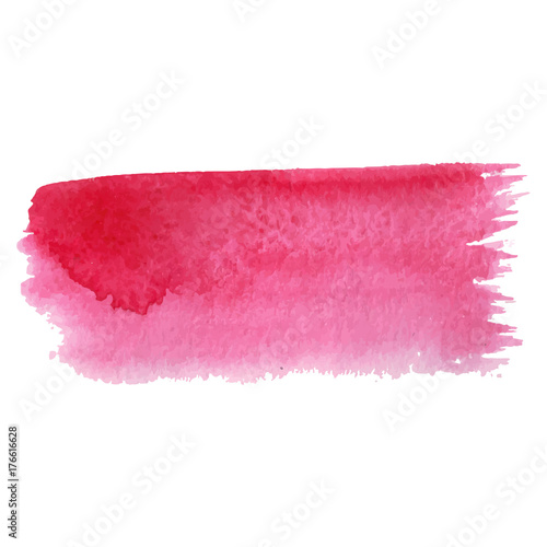 watercolor red spot