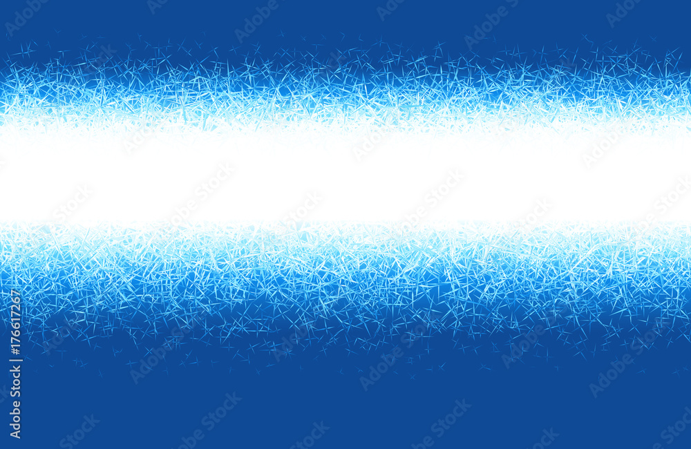Winter blue frost background with copy space Winter blue frost background with copy space