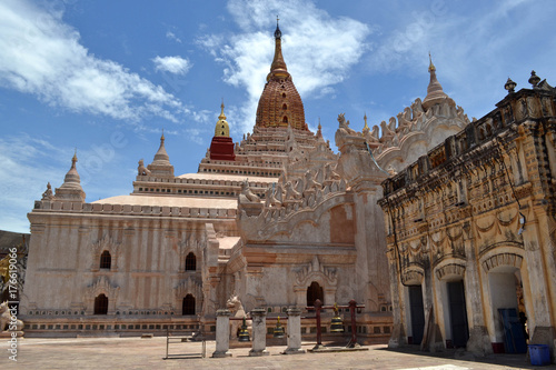 Arguably the most beautiful temple in Bagan, Myanmar. It's Ananda Temple