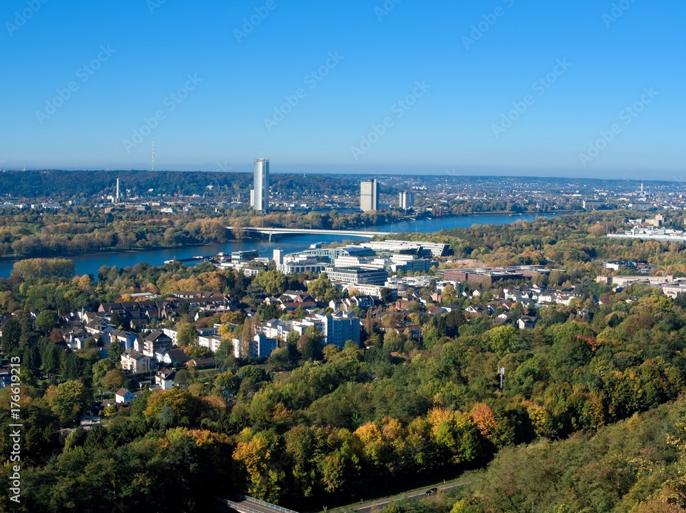 Stadt im grünen Bonn