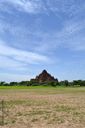 The temples that scattered around Bagan Archaeological Zone, Myanmar. It's a UNESCO world heritage photo