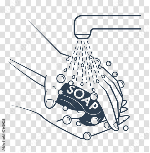 silhouetteof cleanliness, hygiene