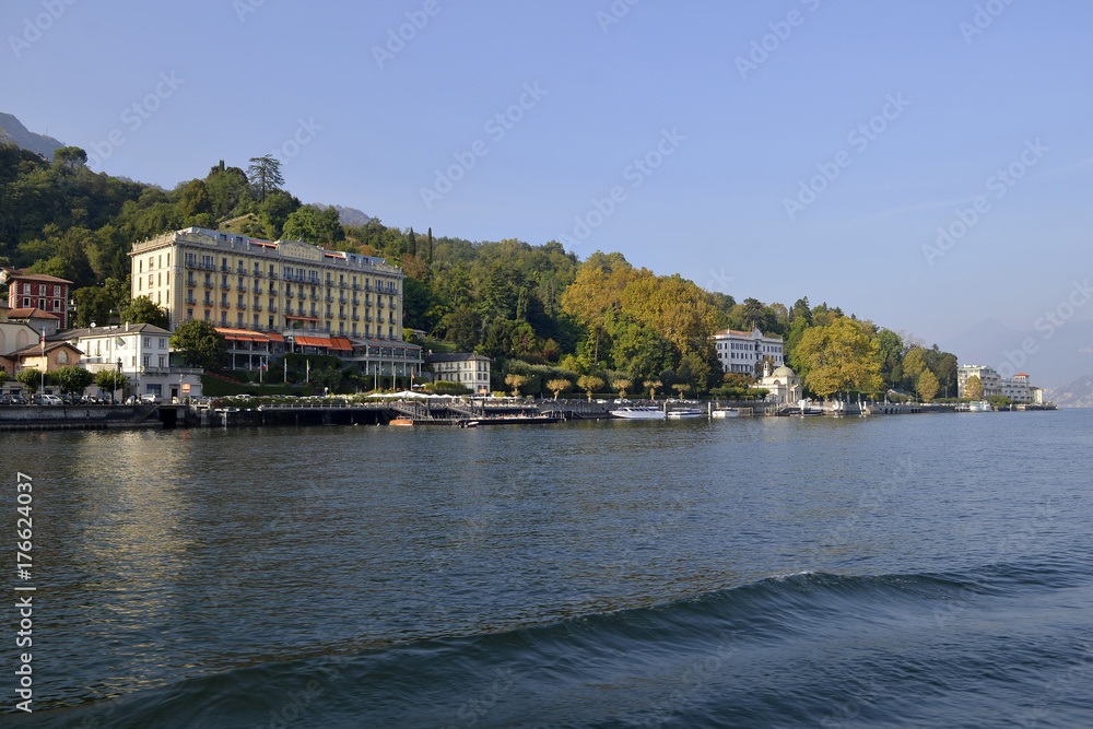 Lombardy, Lake Como, Tremezzo; the GH Tremezzo. Lombardy, Lake Como, Tremezzo; the GH Tremezzo.