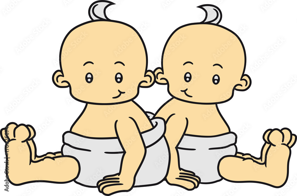 2 freunde team paar brüder geschwister zwillinge seitlich sitzend klein süß niedlich windel kind baby comic cartoon 2 freunde team paar brüder geschwister zwillinge seitlich sitzend klein süß niedlich windel kind baby comic cartoon