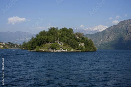 .Lombardy  Lake Como, Isola Comacina, view from the boat. © Giuseppe Maresca