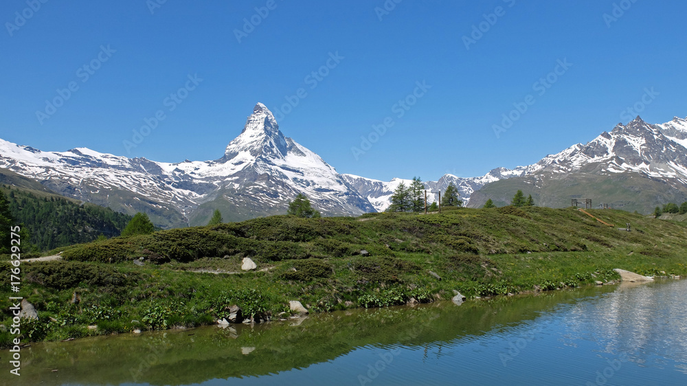 Stelisee und Matterhorn