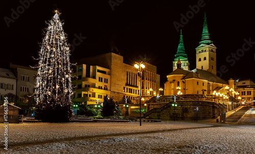 Billede på lærred Christmas - Zilina - Slovakia