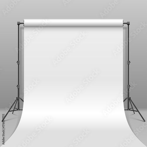 Photo studio white background