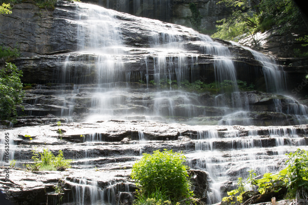 Obraz premium Cascate della Prata, estate 