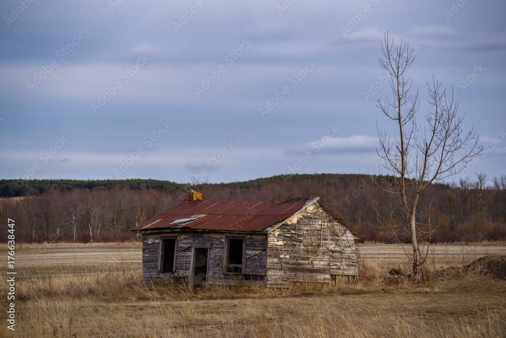 Abandoned building