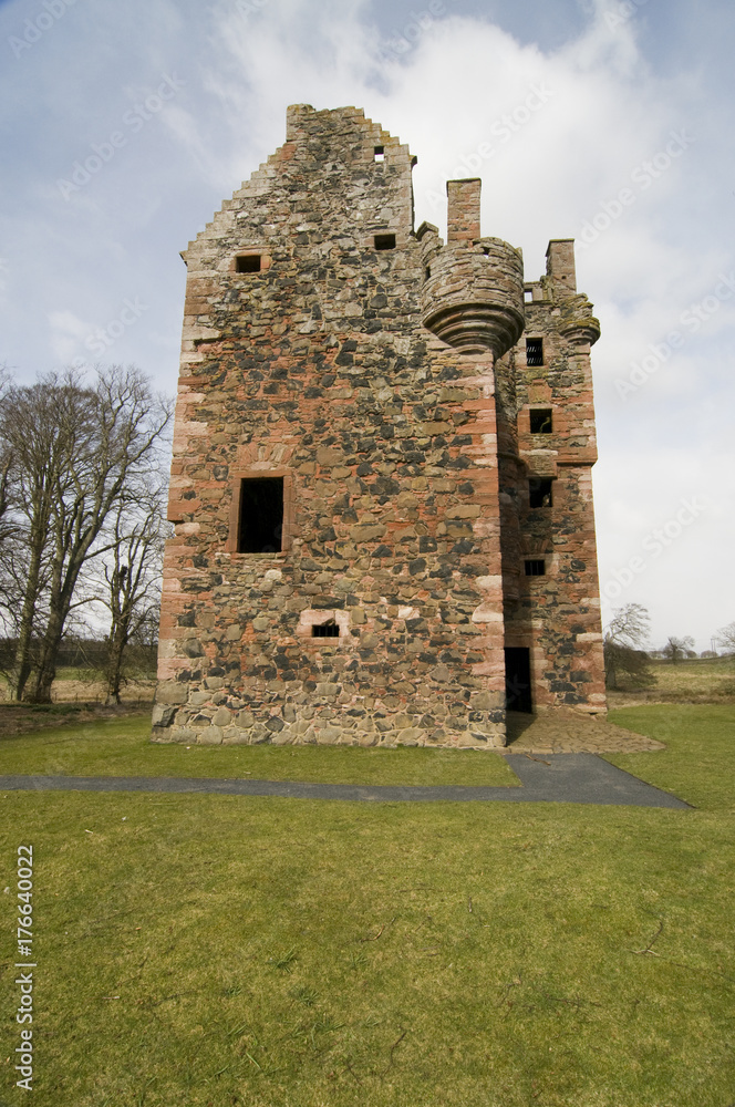 Greenknowe tower Greenknowe tower