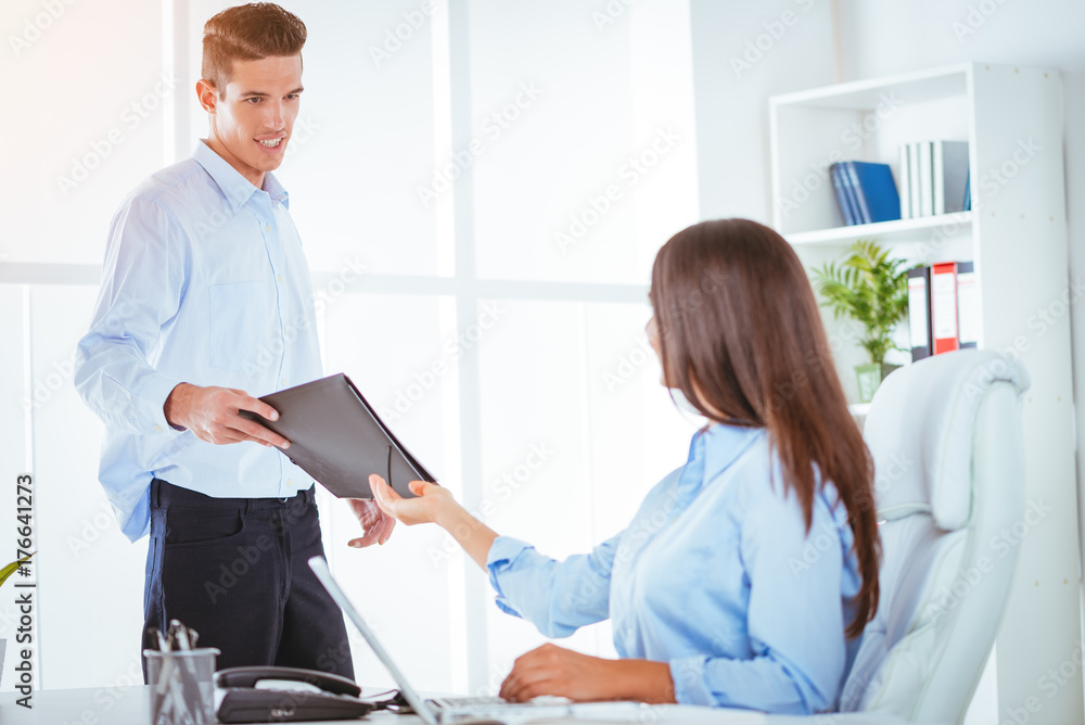 Fototapeta premium Business Partners