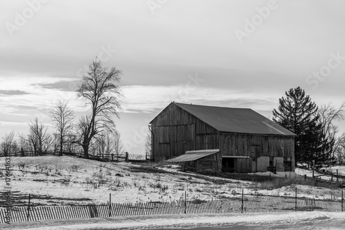 Abandoned Barn in rural Ontario
