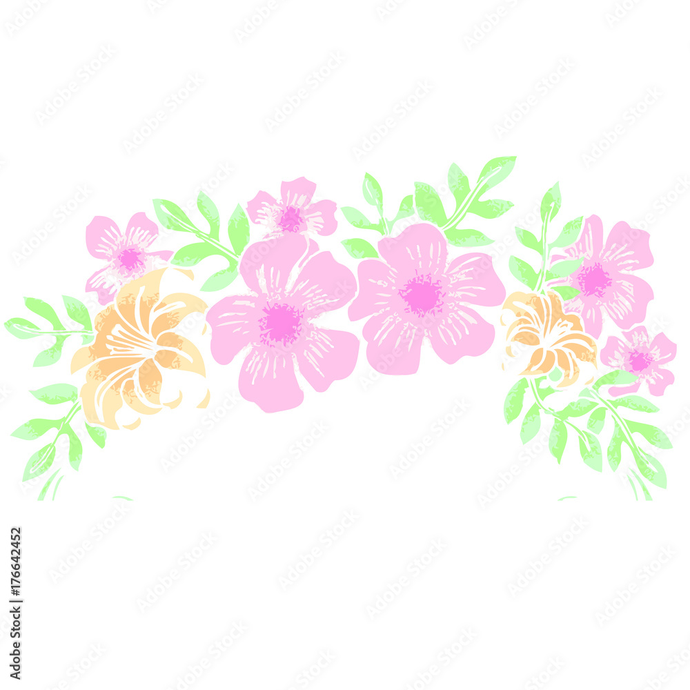 Fototapeta premium floral pattern