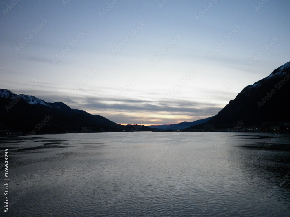 Fototapeta premium fjords alaska