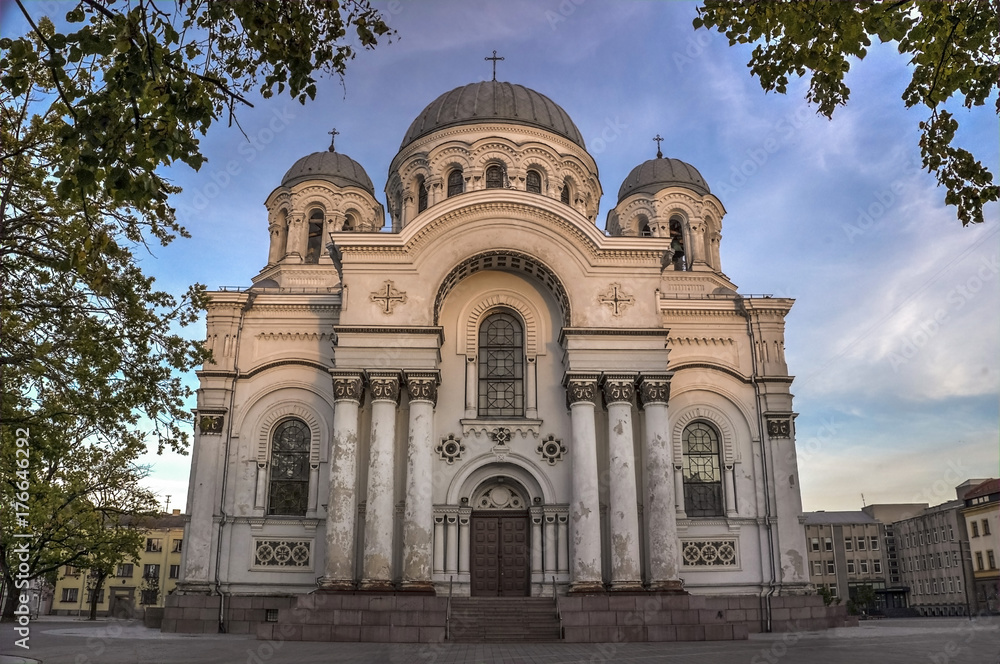 St. Michael the Archangel's Church or the Garrison Church in Kaunas, Lithuania