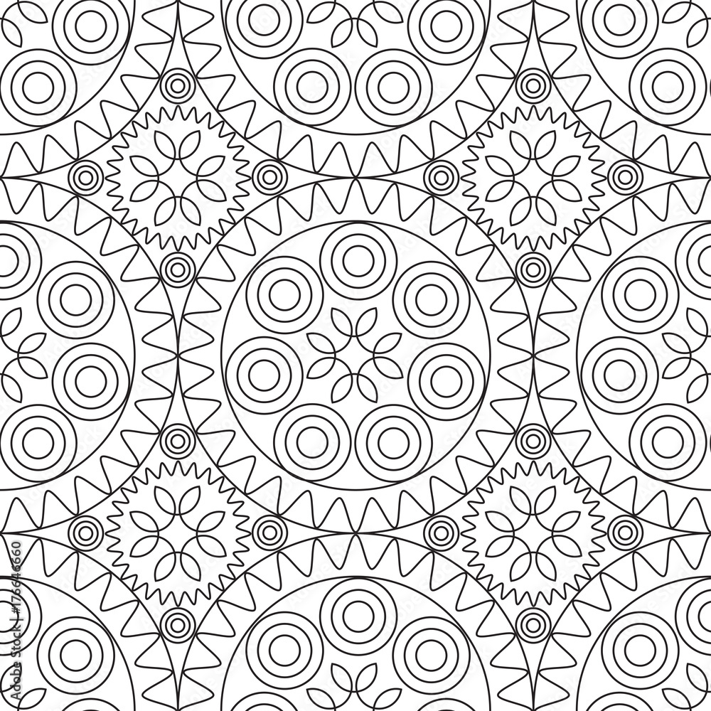 Fototapeta premium Henna design