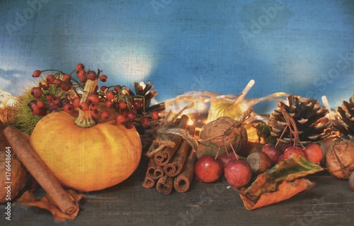 Herbstdekoration
