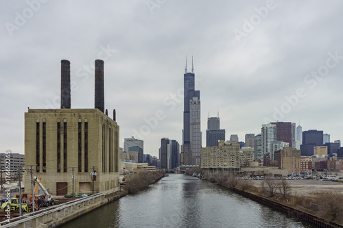 Union Power Station and Willis Tower