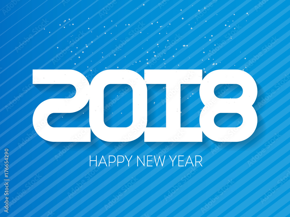 Happy New Year 2018. Vector brochure design template. Cover of business diary for 2018. Vector greeting card with halftone gradient. Happy New Year 2018. Vector brochure design template. Cover of business diary for 2018. Vector greeting card with halftone gradient.
