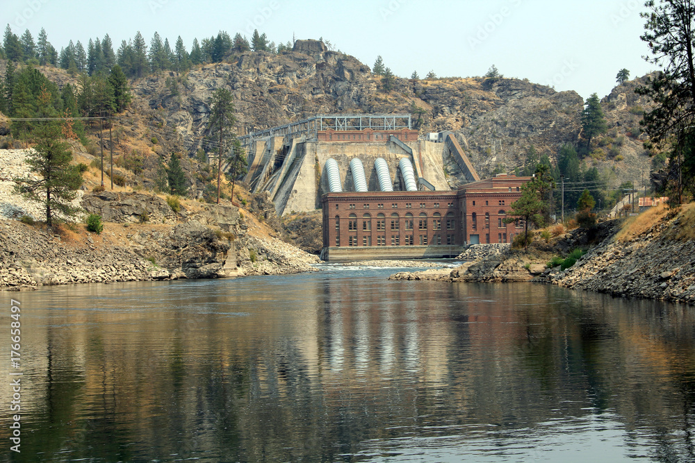 Dam near Nine Mile Falls 
