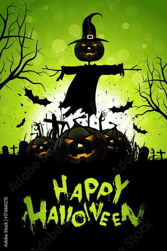 Halloween Greeting Card