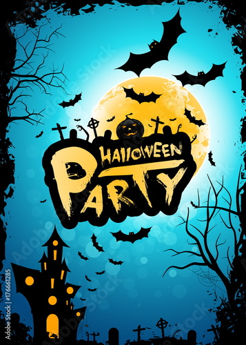 Halloween Party Background