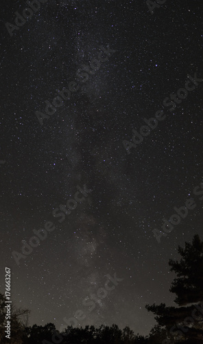 The Milky Way at Six Mile Lake Provincial Park
