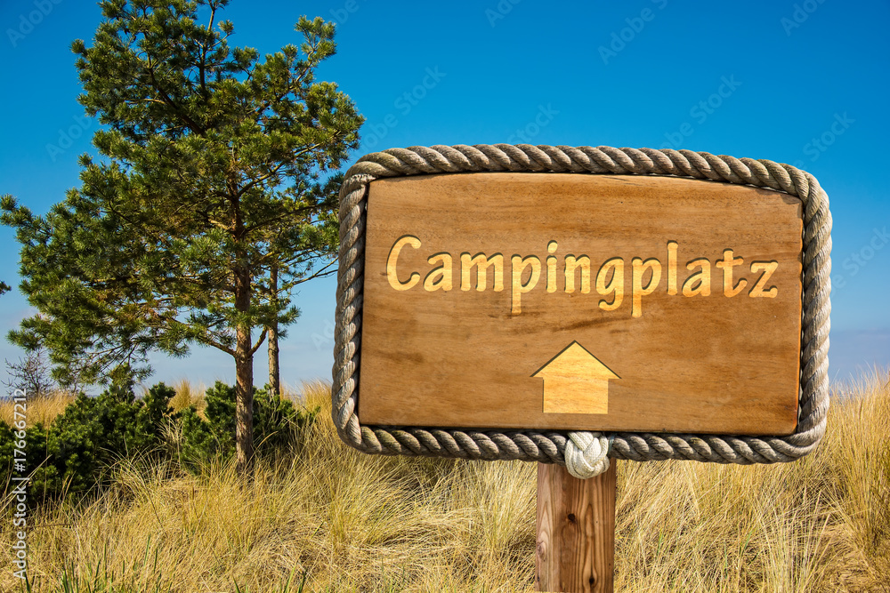 Schild 249 - Campingplatz