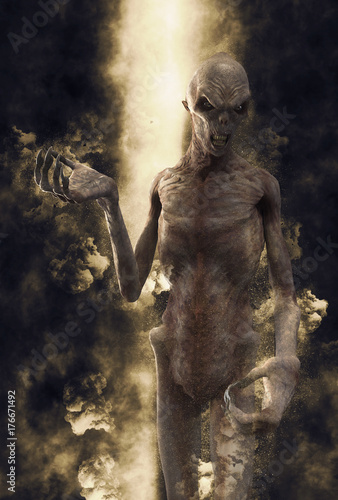 Monster Demon 3D Illustration