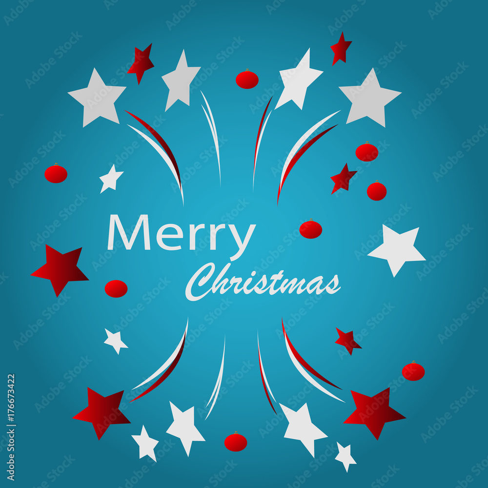 Merry christmass illustration Merry christmass illustration