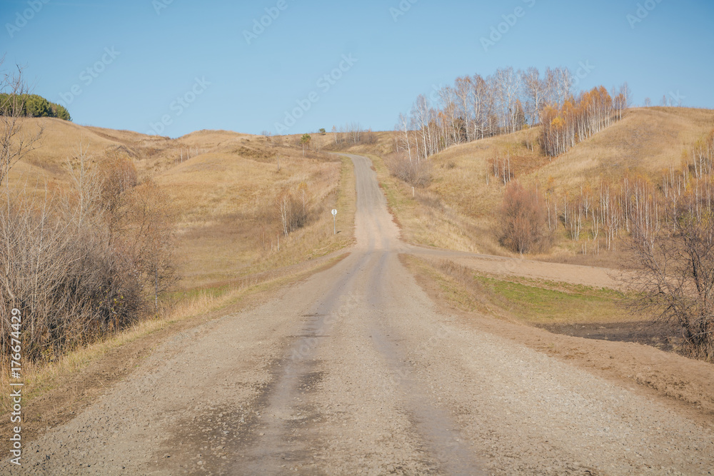 autumn road autumn road