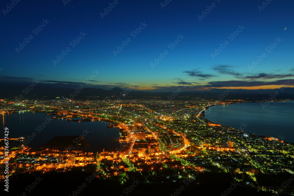 Hakodate night view Hakodate night view