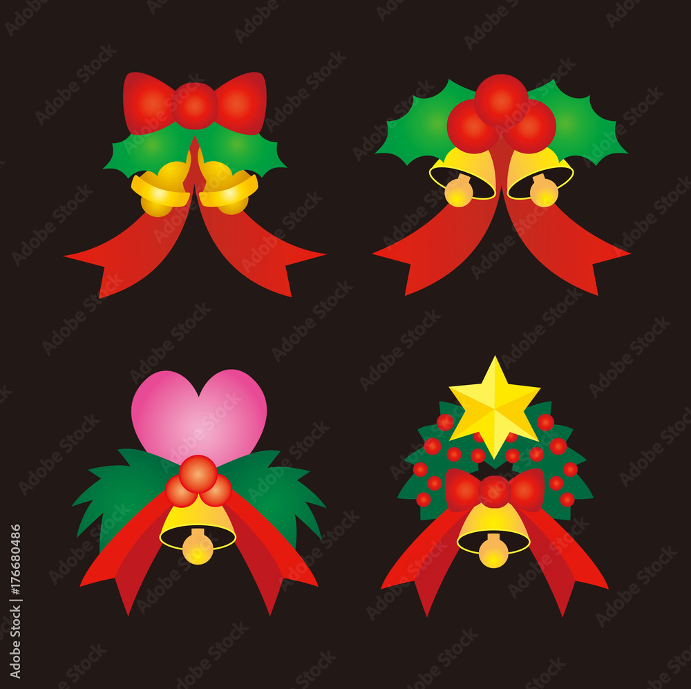 クリスマス クリスマスツリー素材 Stock Illustration Adobe Stock