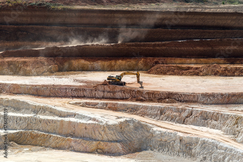 Open quarry for the extraction of kaolin © diyanadimitrova