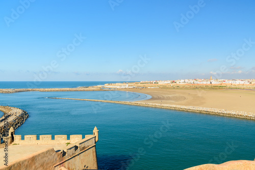 View on Sale from the Kasbah Fortress in Rabat  Morocco