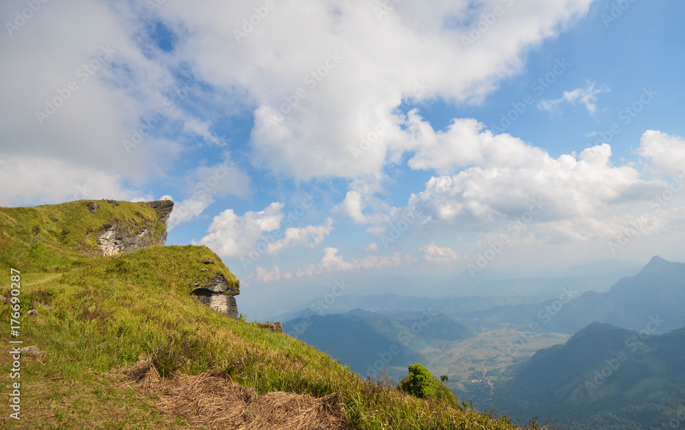 Phu Chi Fa in Chiang Rai at Thailand Phu Chi Fa in Chiang Rai at Thailand