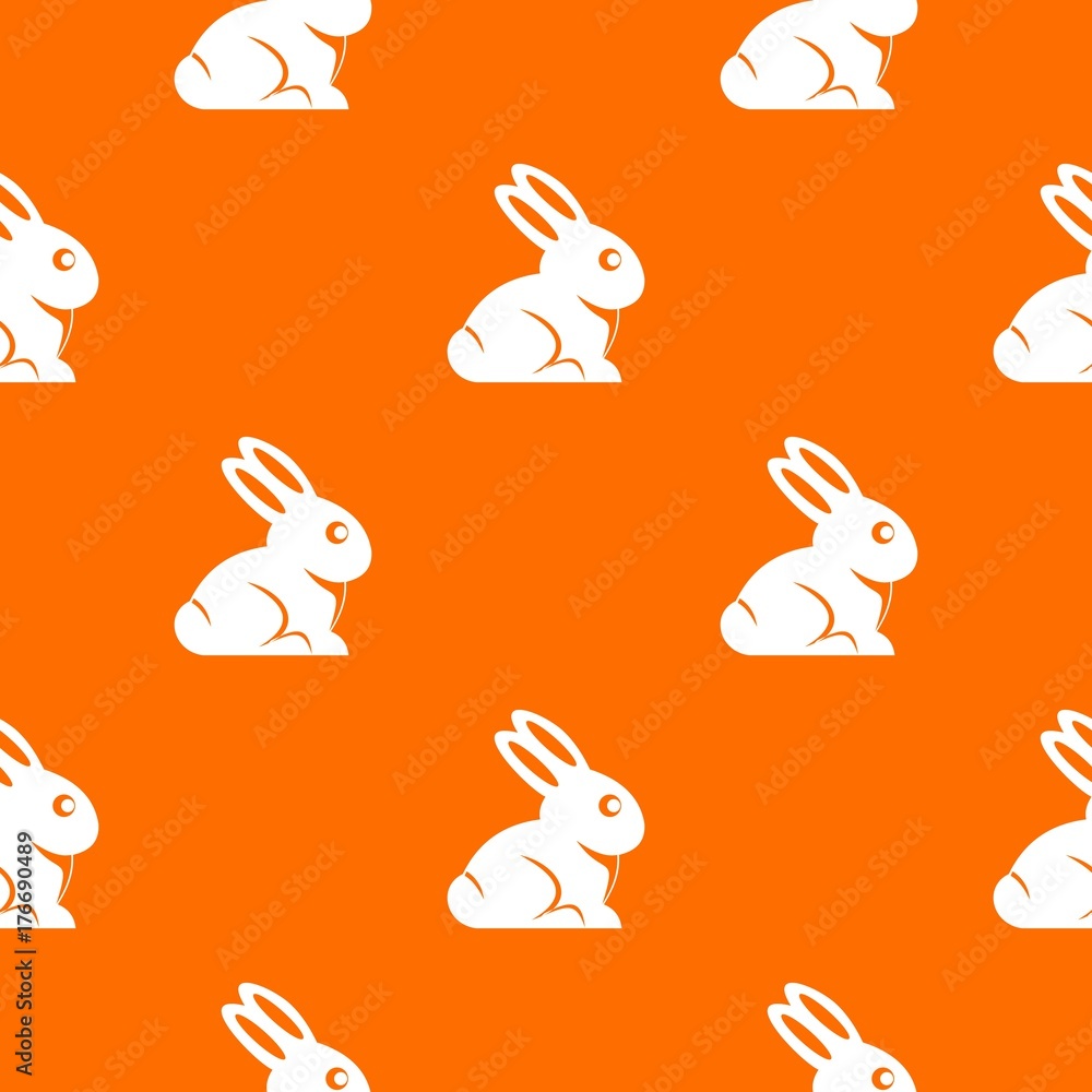 Fototapeta premium Easter bunny pattern seamless